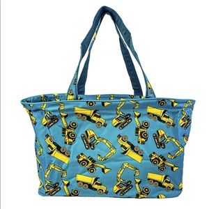 🏷️BOGO FREE‼️ TRACTOR PRINT BEACH TOTE BAG